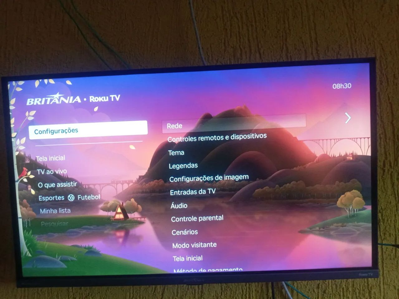 Smart TV Britânia ROKU TV 