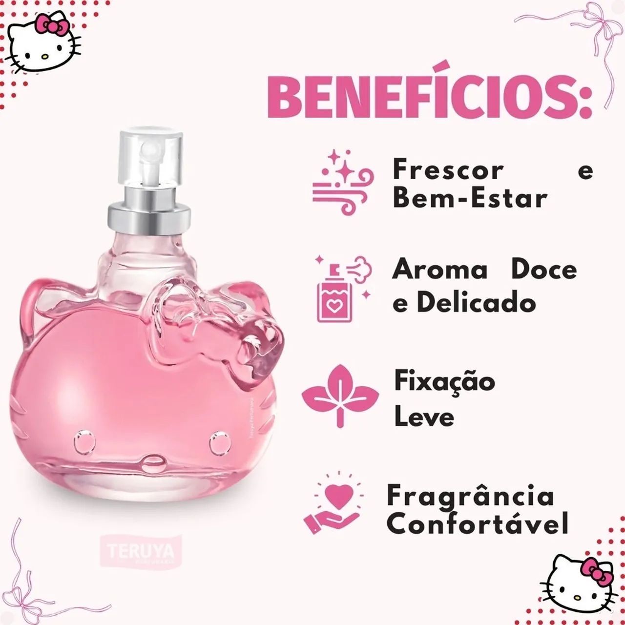 Perfume da Hello kitty Novo - Foto 2