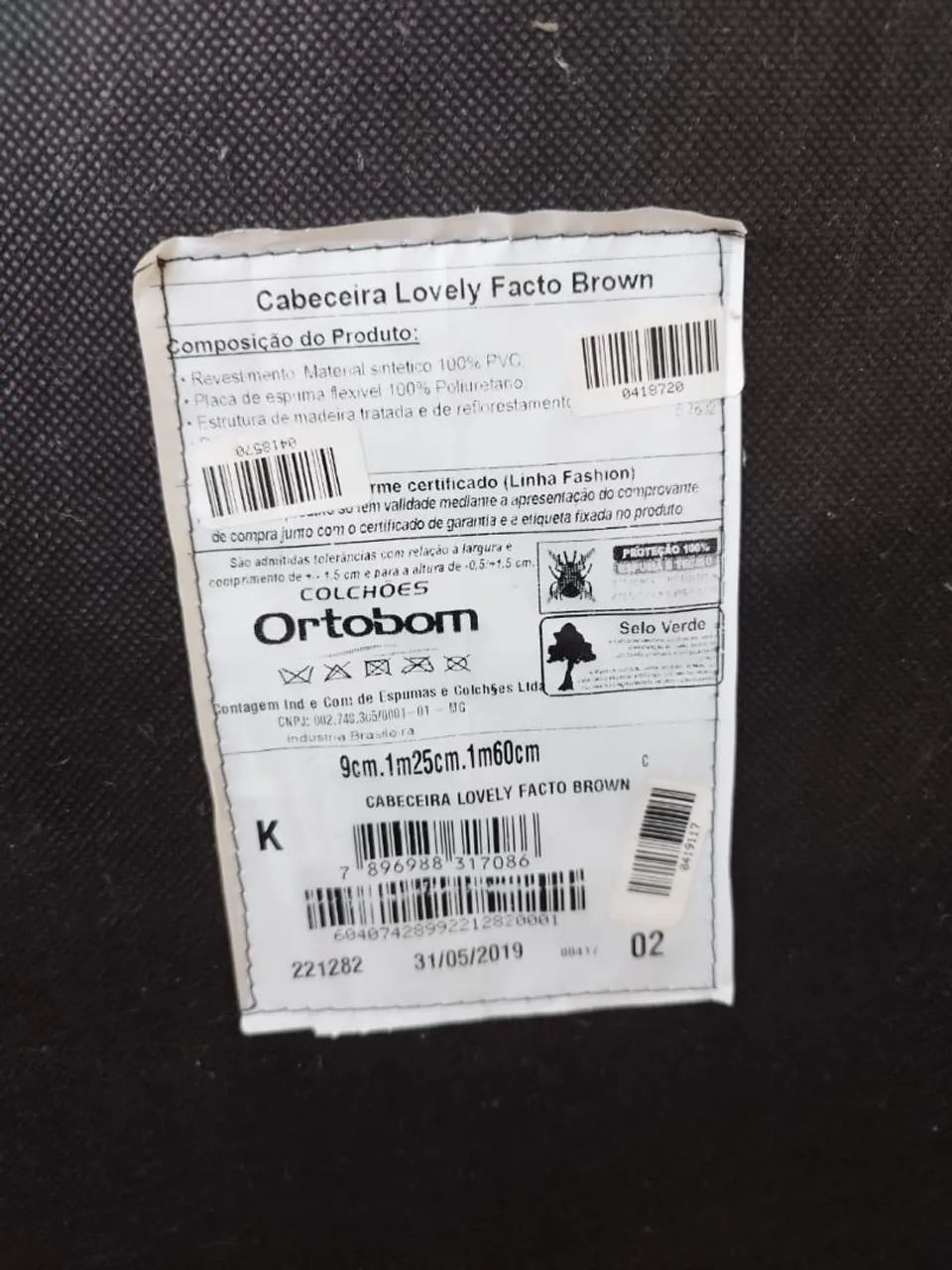 Cabeceira Queen Ortobom  - Foto 4