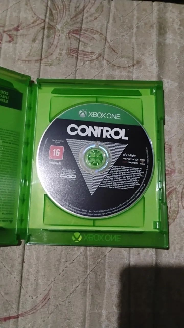 Control Xbox one mídia física 