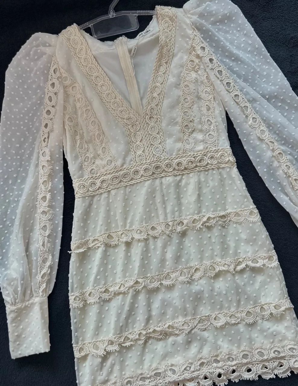 Vestido de Renda curto Ave Rara  - Foto 2