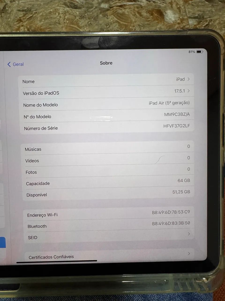 Ipad Air 5ª geração M1 64GB + Ipencil - Foto 3