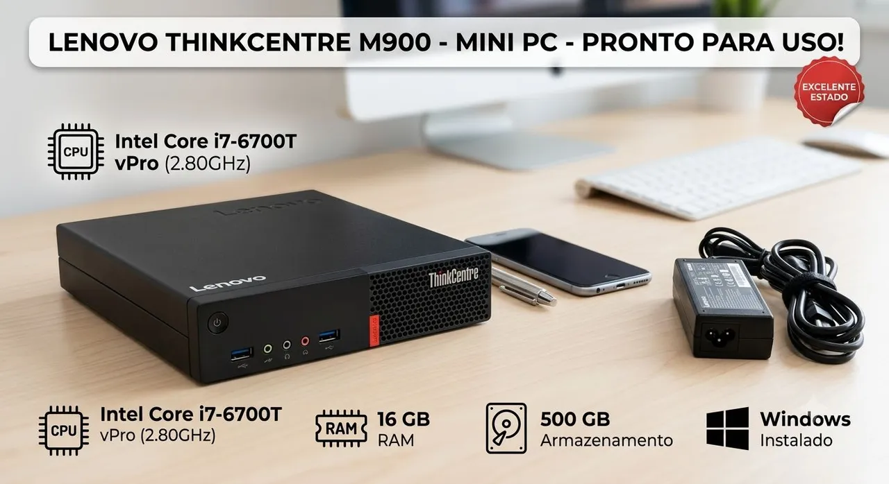 Lenovo ThinkCentre m720s - Computadores e Desktops - Centro