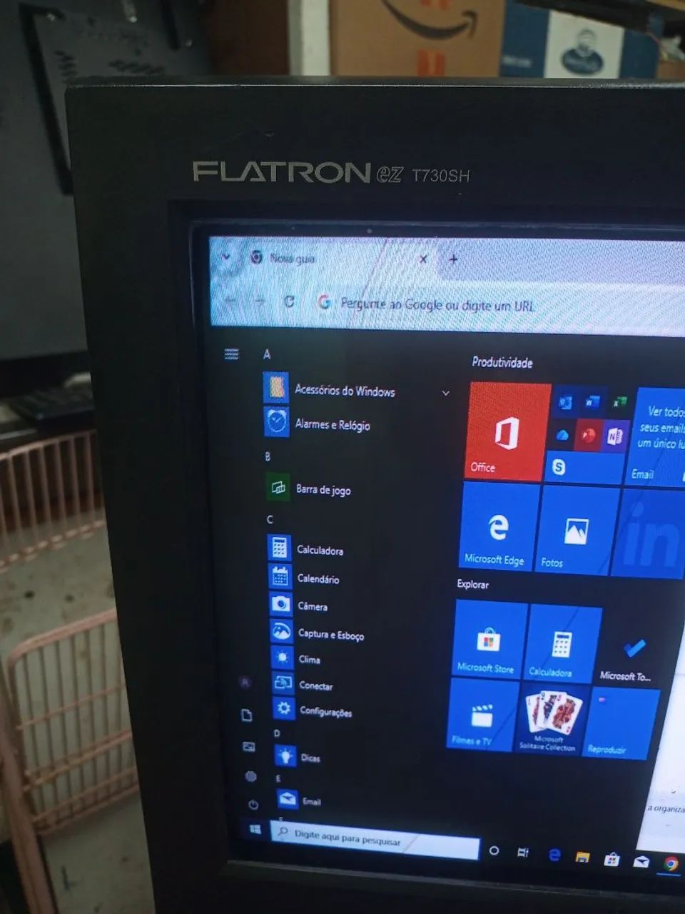 Monitor CRT LG 17polegadas tela plana(leia o anúncio) - Foto 4