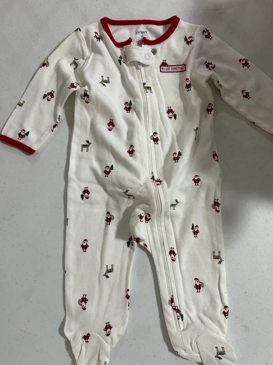 Macacada Carters Natal 6 meses