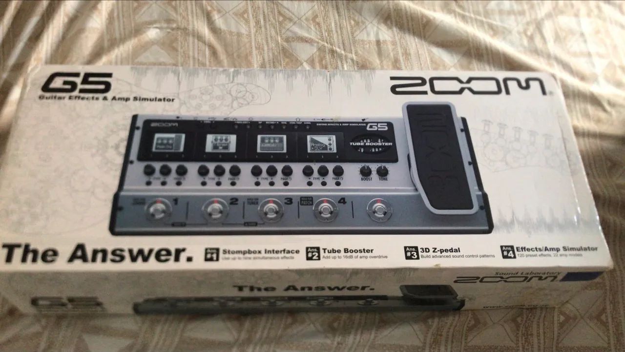 Zoom G5 nova na caixa R$ 1.600 - Foto 4