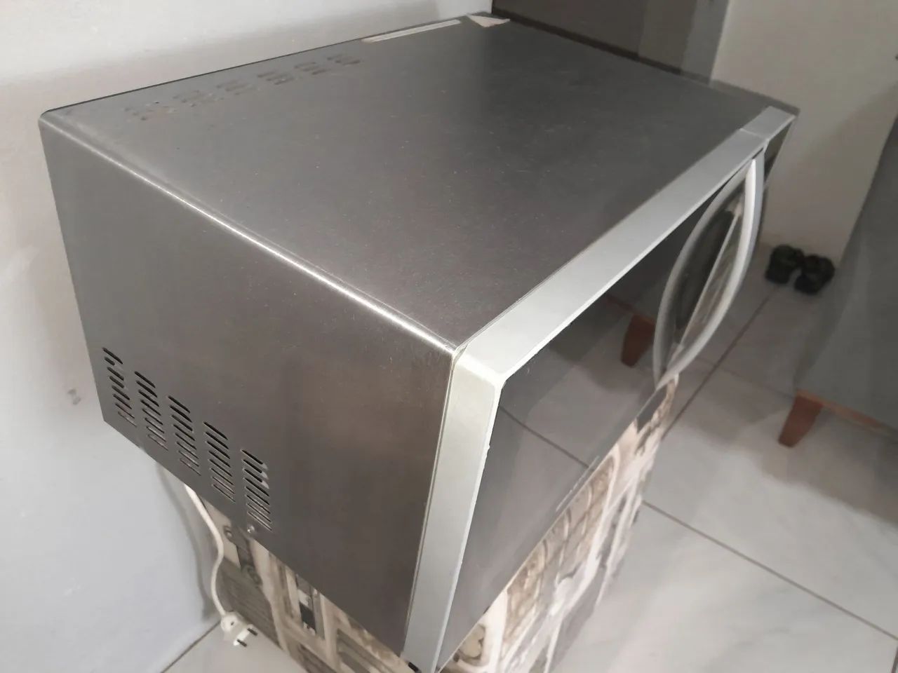 Microondas Brastemp espelhado  - Foto 2