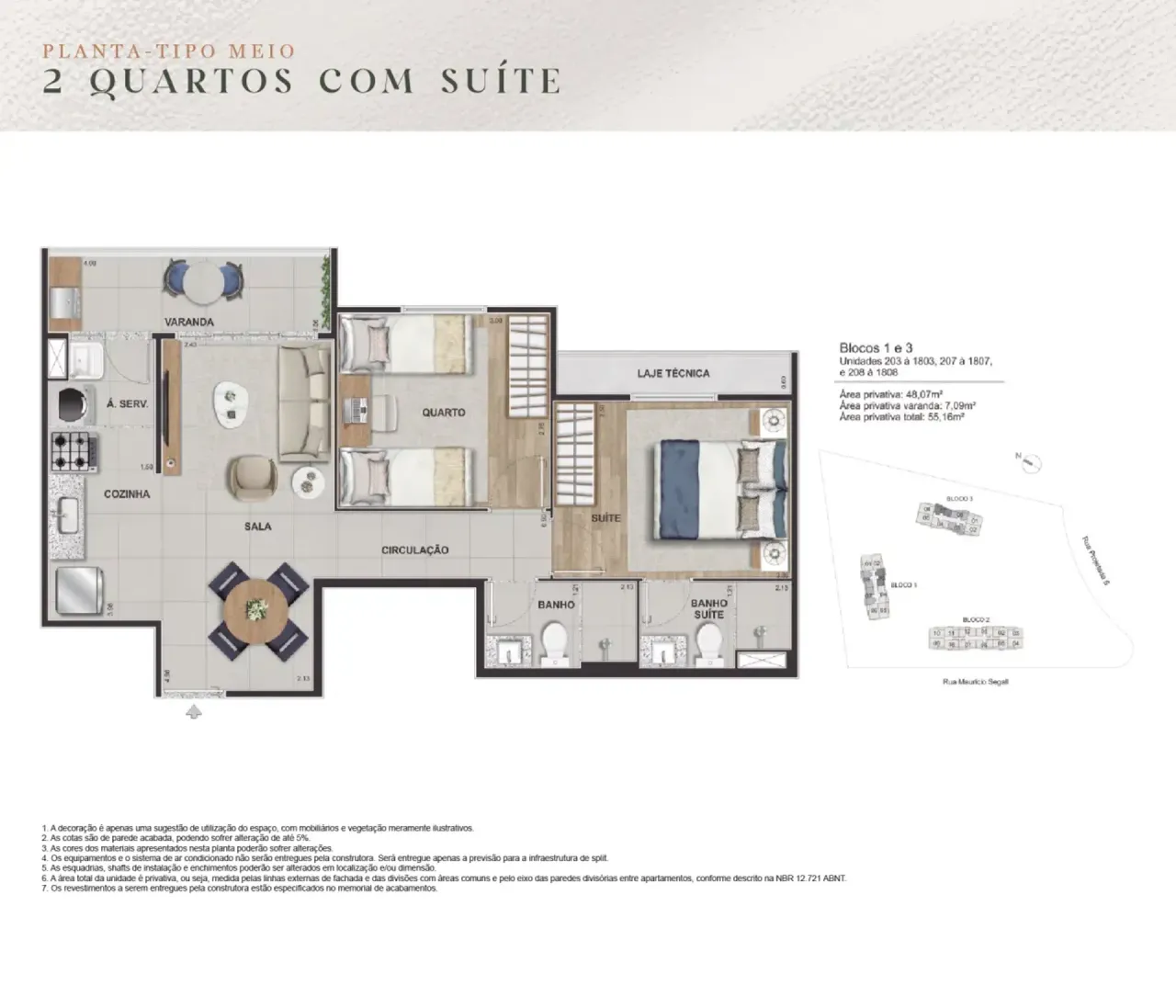 PLANTA 55m²