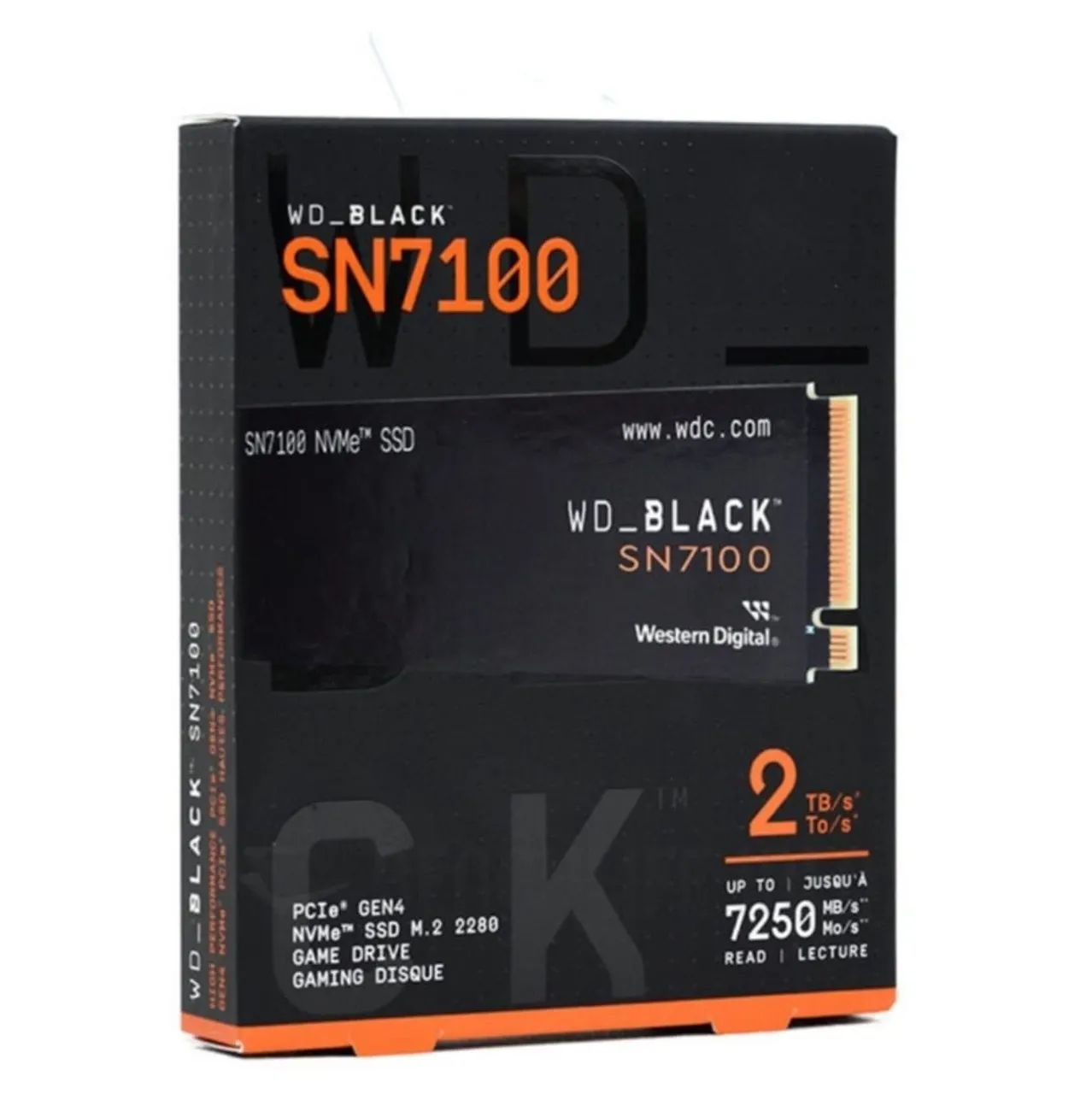 SSD M.2 WESTERN DIGITAL (WD) Black SN7100 2 TB PRODUTO NOVO