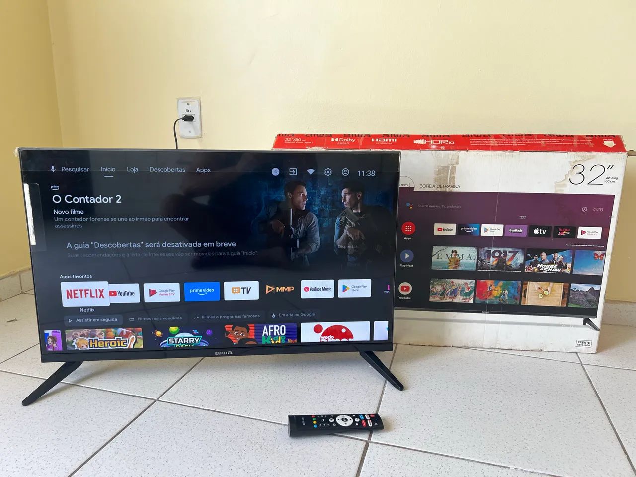 Smartv 32 polegadas Android 