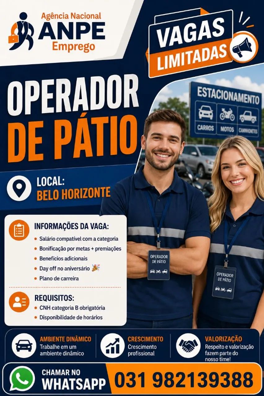 OPERADOR DE PÁTIO 