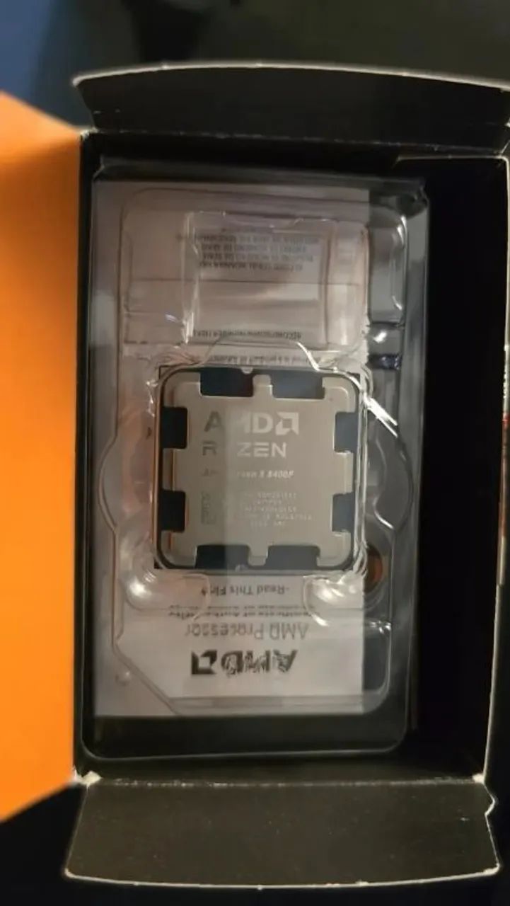 Processador AMD Ryzen 5 8400F AM5 - 6 Núcleos, 12 Threads -contém a caixa original  - Foto 3