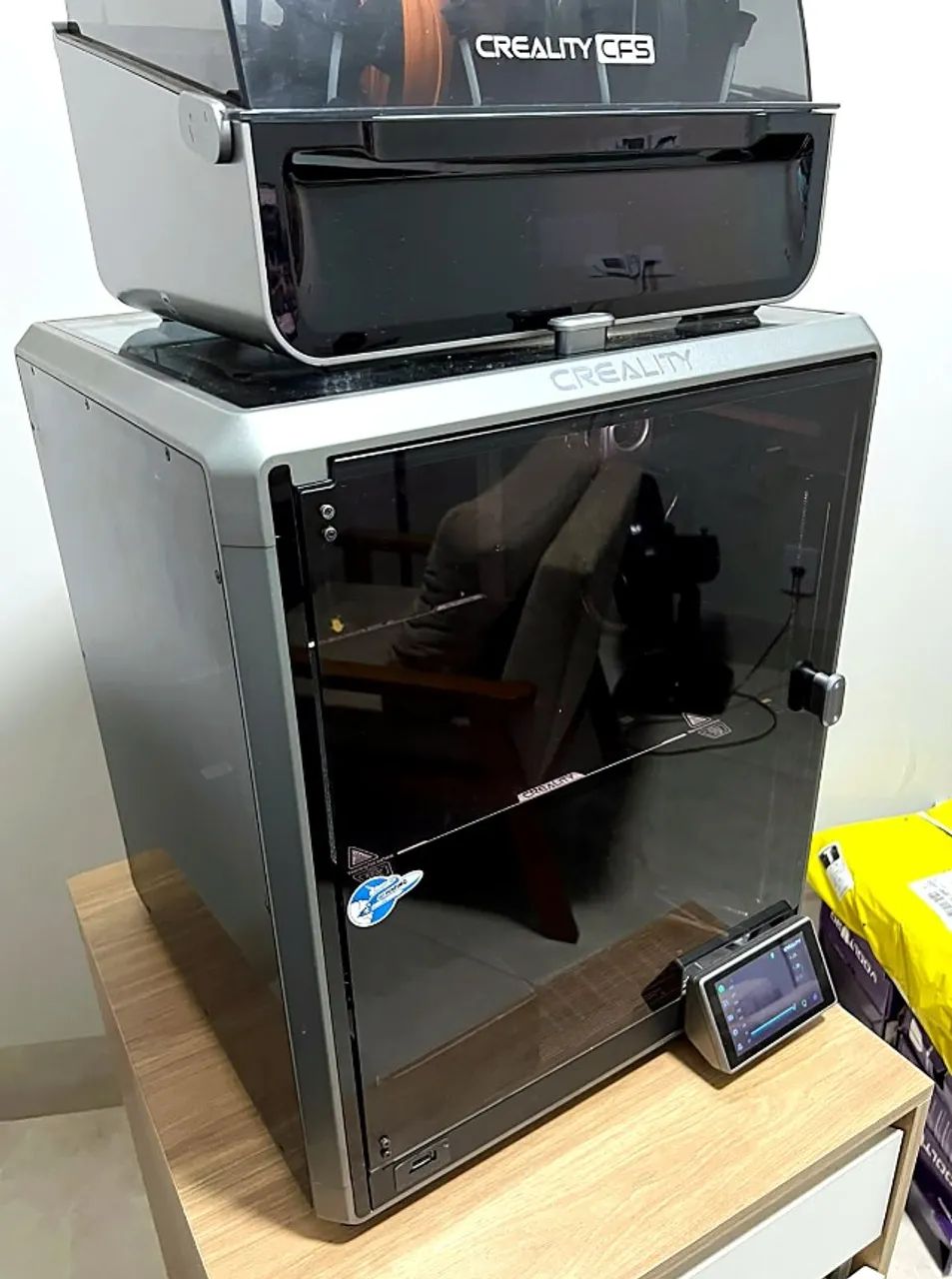 Impressora 3D Creality K1 Max + CFS Multicolor + Mesa Vidro