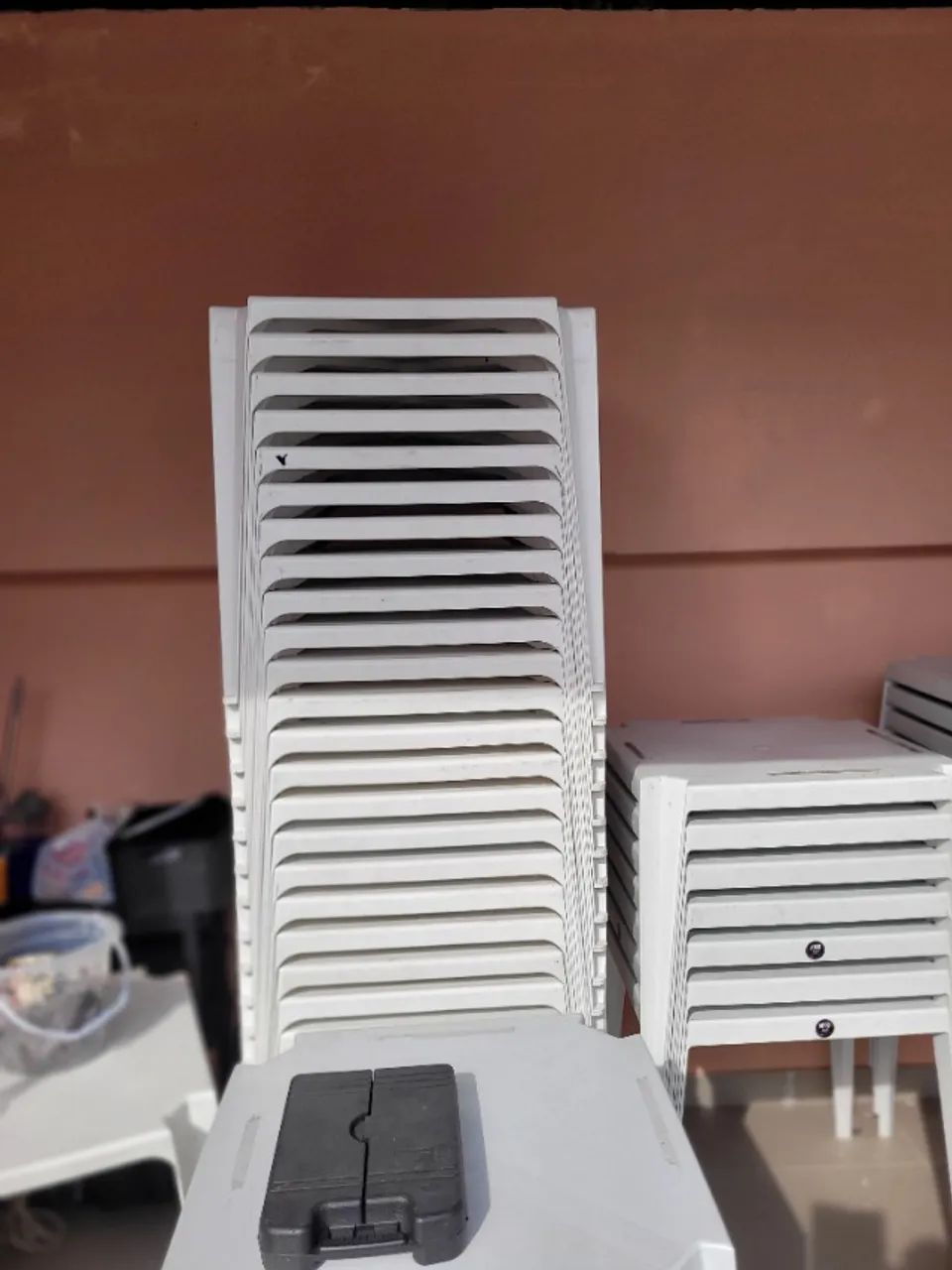 Mesa de plastico usada