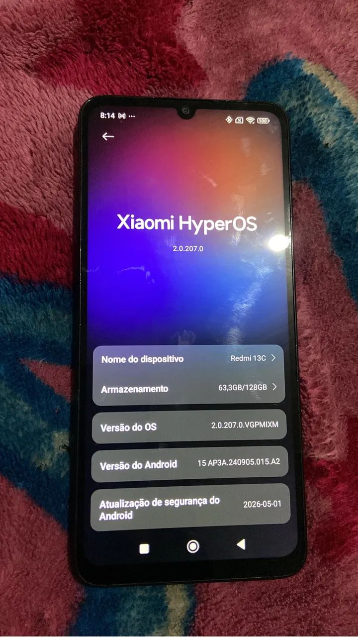 REDMI NOTE 13c aceito troca se for iPhone 