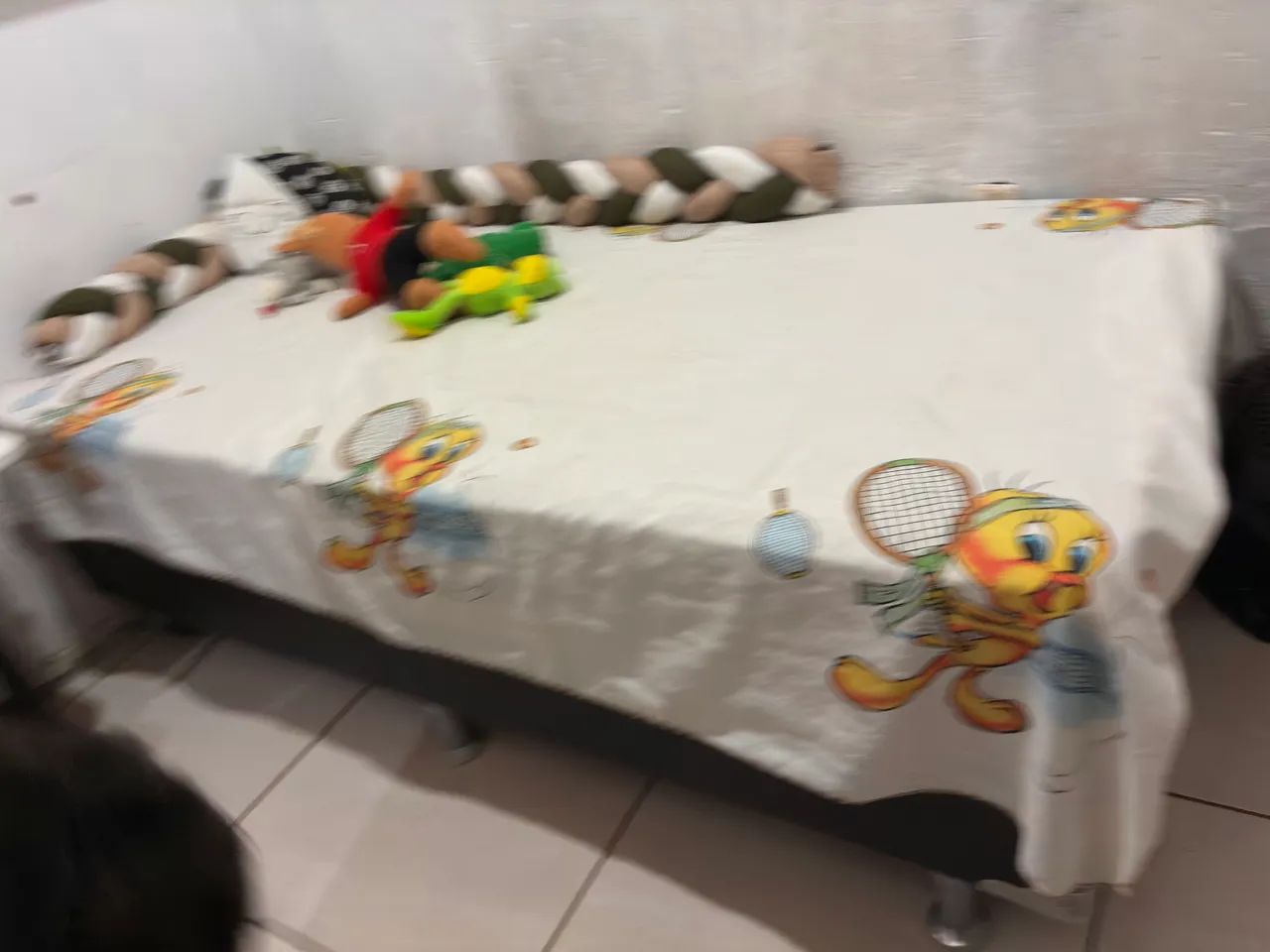Cama ortobom usada.  