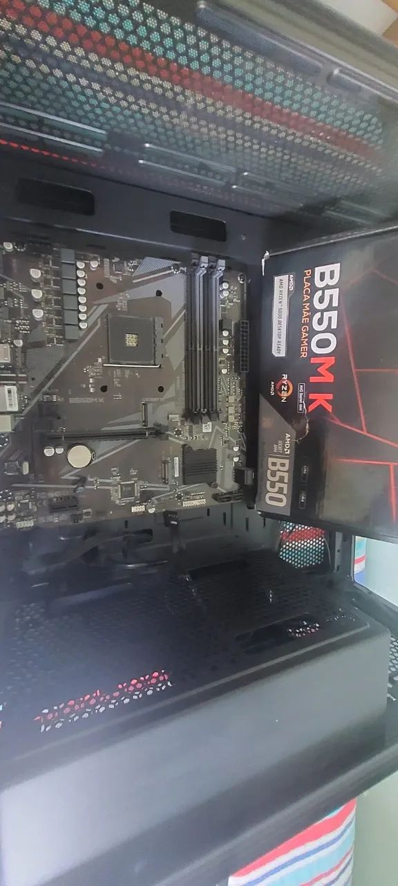 Placa mãe B550m k gigabyte - Foto 2