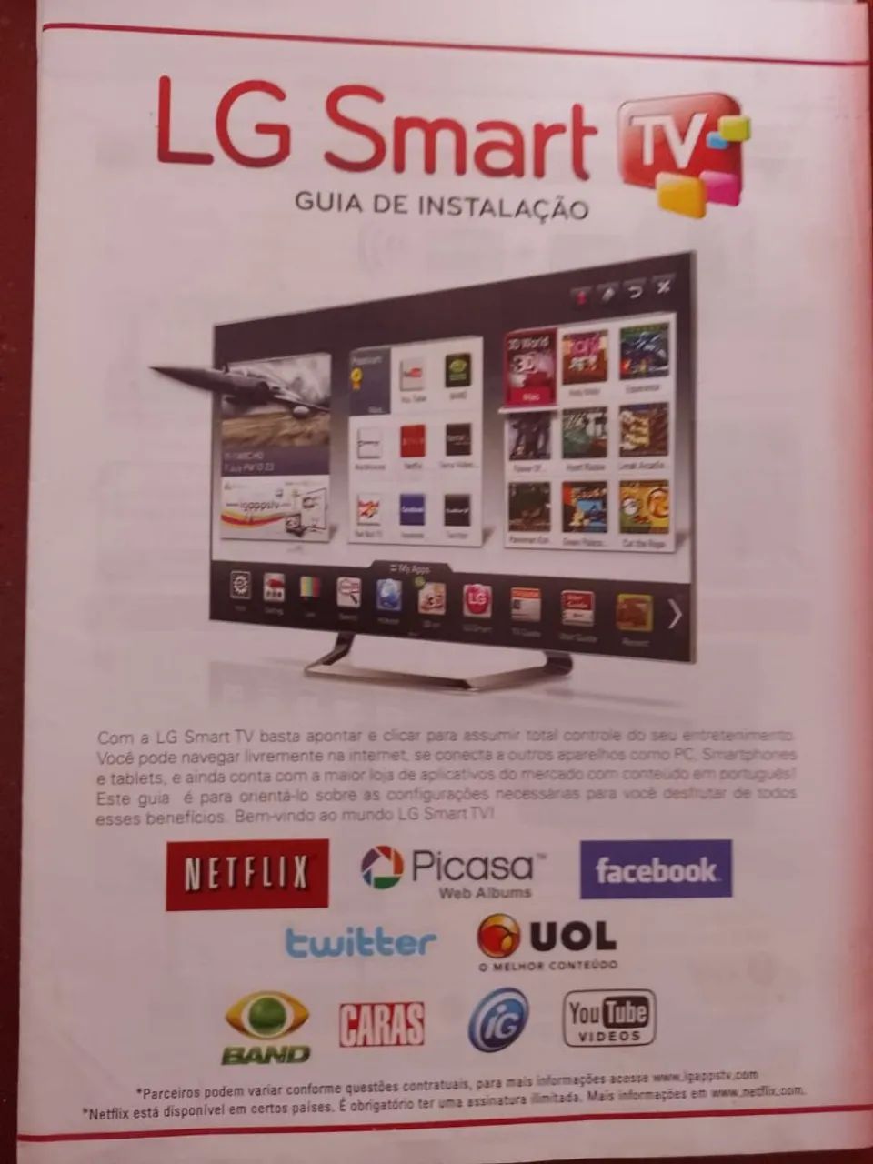 Vendo Tv LG Led 47" com defeito  - Foto 5