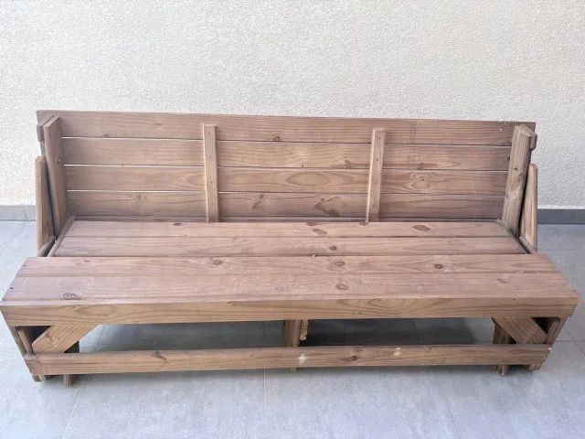 Banco que vira mesa  - Foto 3