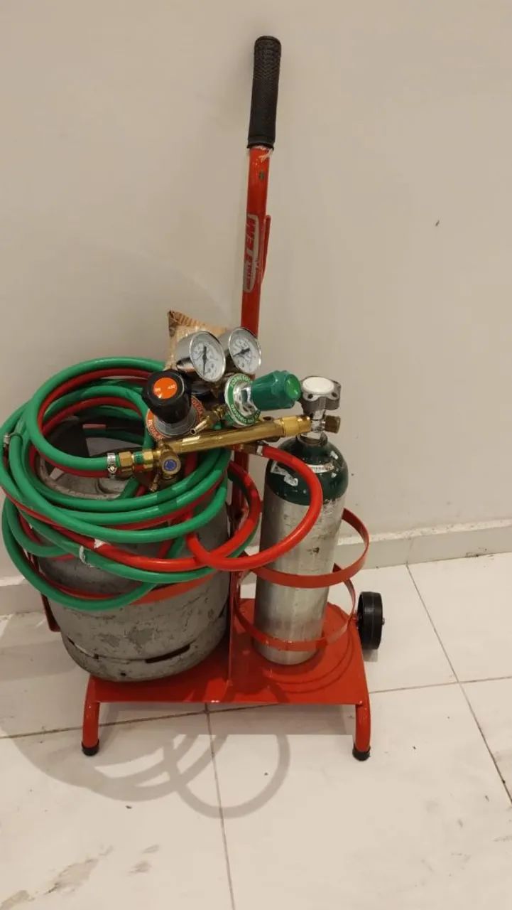 Kit maçarico completo sem uso!!  - Foto 4
