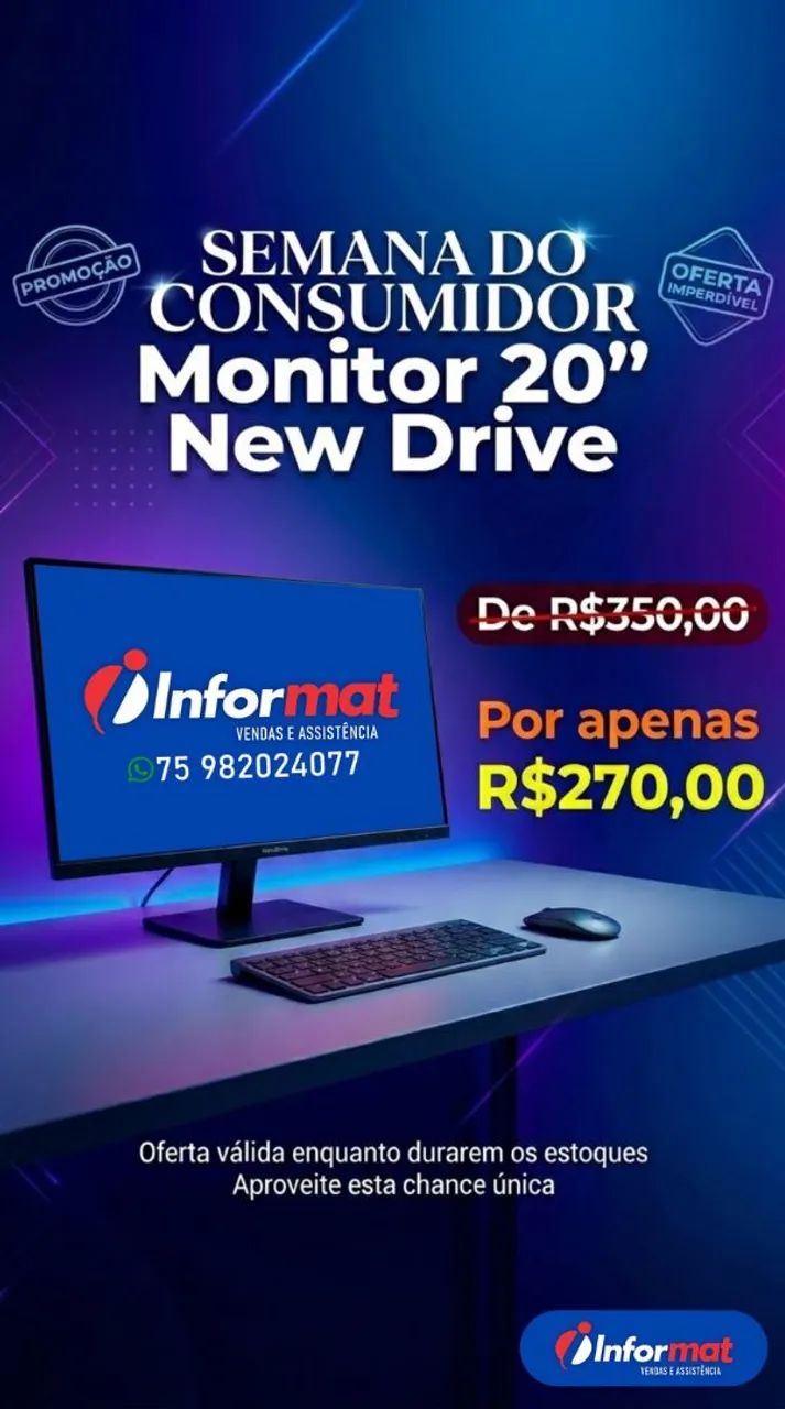 Monitor 20" Newdrive  - Foto 3