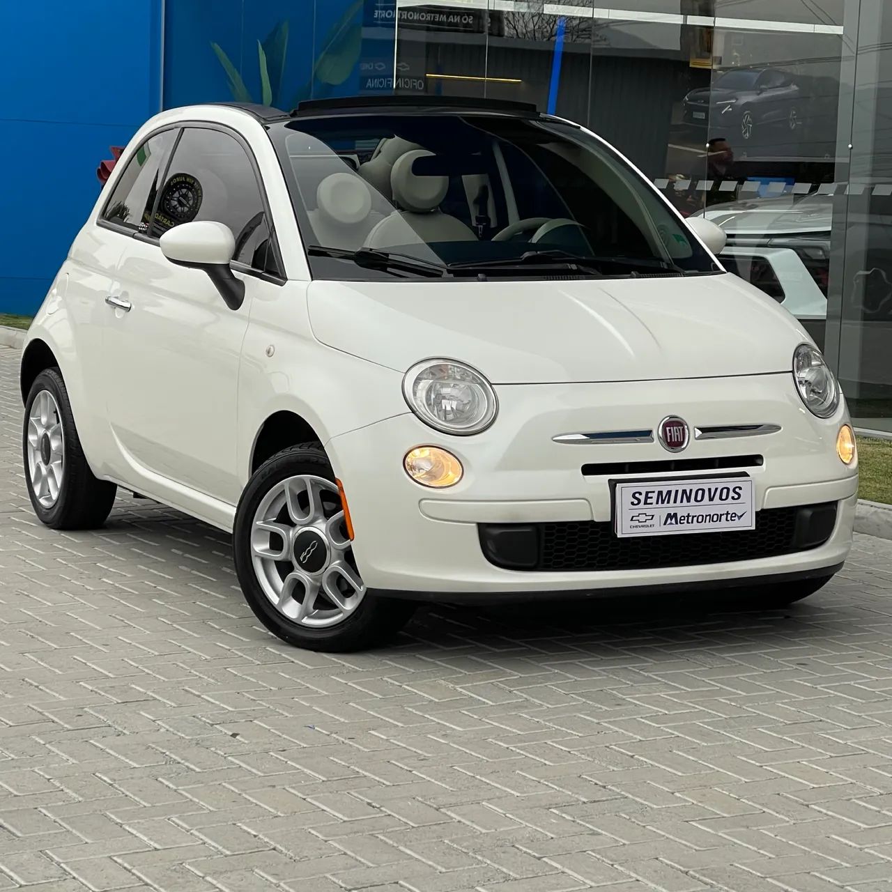 Fiat 500 Cabrio Dualogic Flex 1.4 8V 2014 - Foto 5