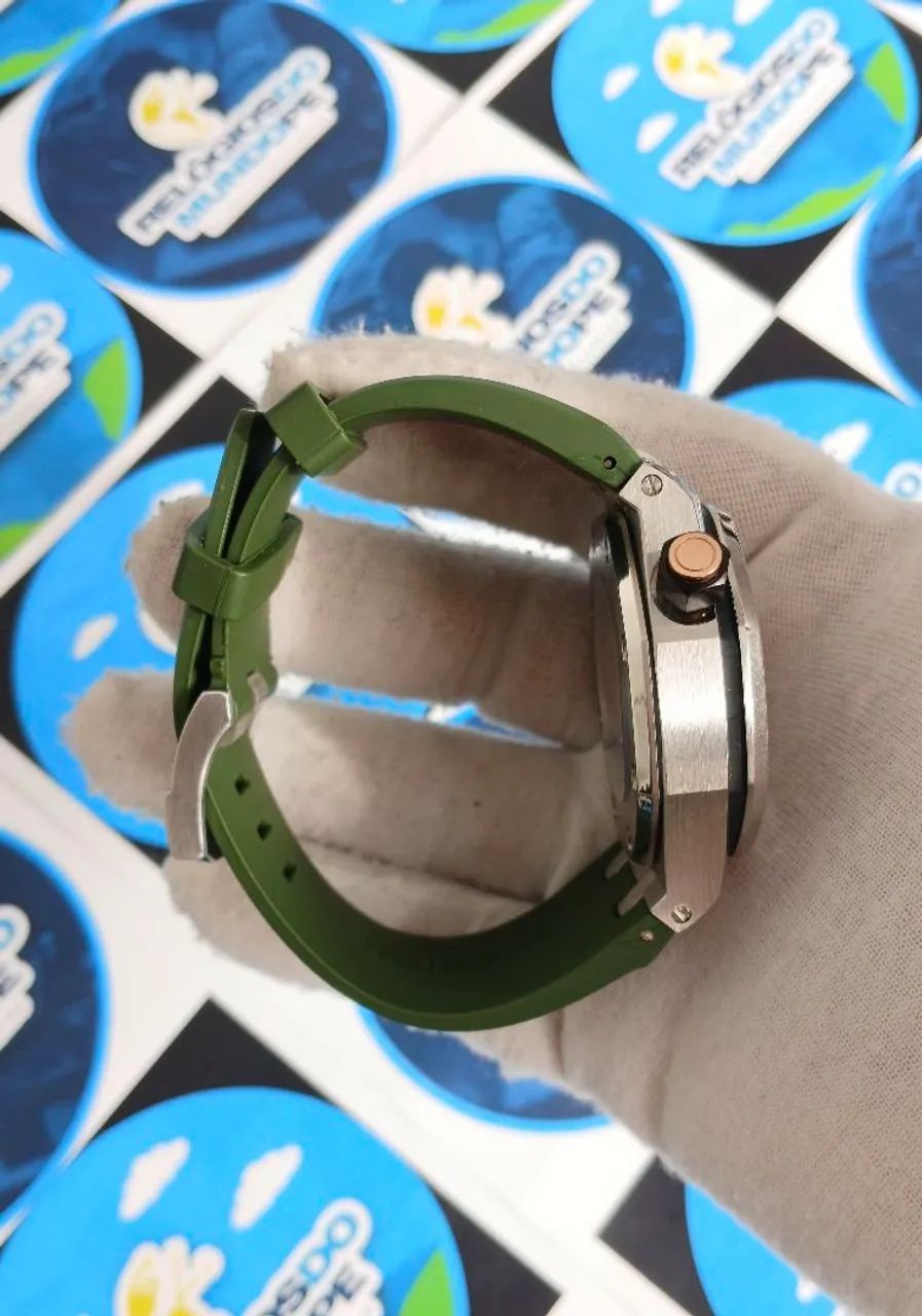 RELÓGIO ROYAL OAK OFFSHORE GREEN AUTOMÁTICO  - Foto 2