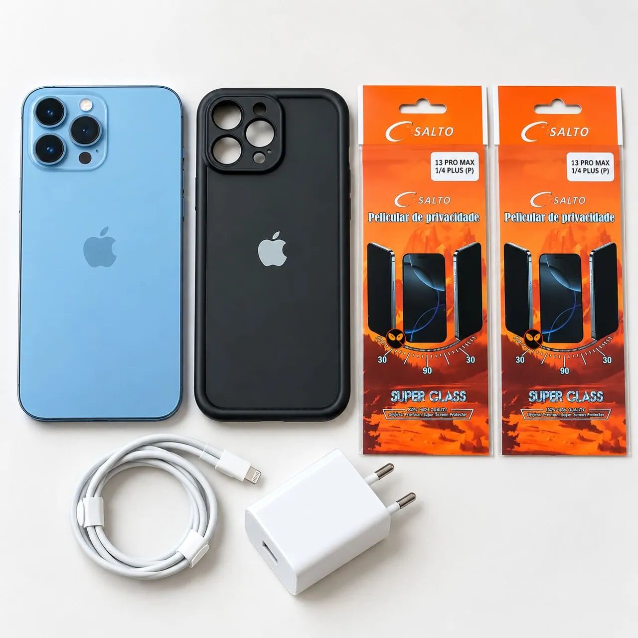 iPhone 13 Pro Max 256GB Azul Sierra - Original + Acessórios