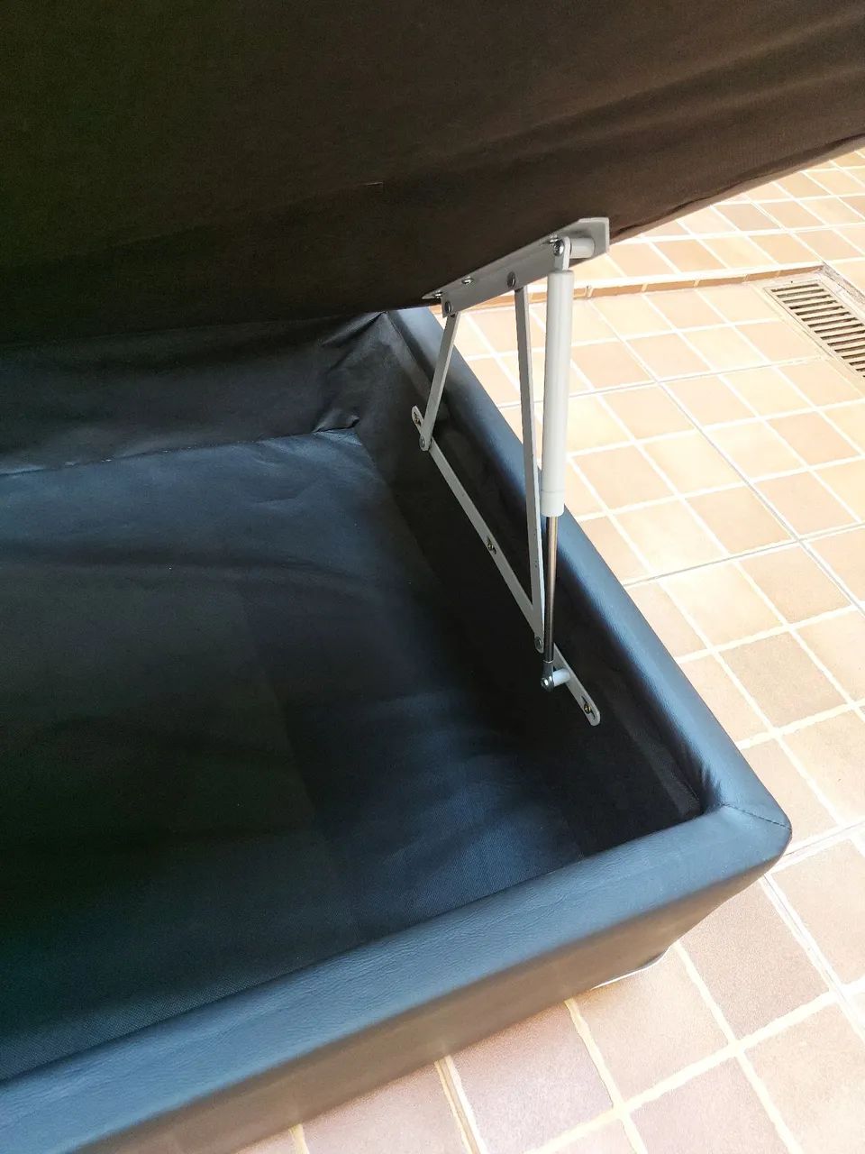 Cama box baú castor 88x188x35 cm - Foto 4