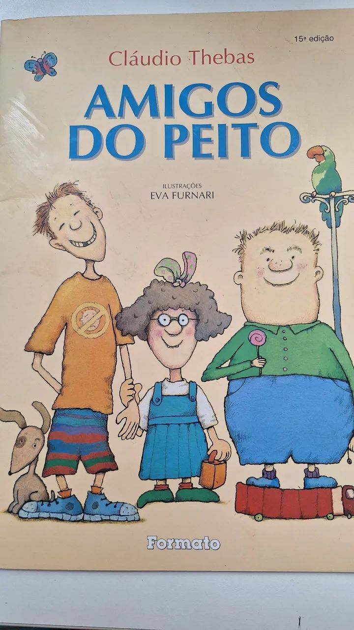 Livro infantil Amigos do Peito 