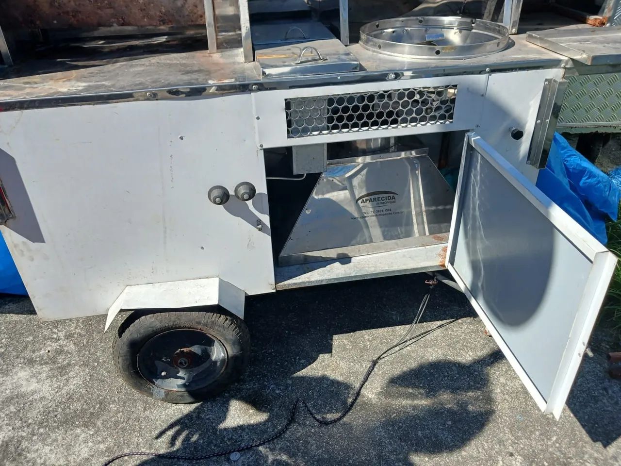 CARRINHO DE LANCHES MULTIUSO - OPORTUNIDADE - Foto 3