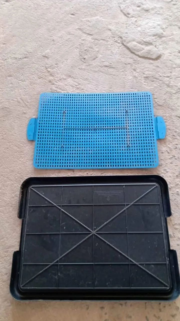 SANITARIO ou  TAPETE HIGIENICO PARA CACHORRO + VASILHA D?AGUA TAMANHO 56x42cm R$ 10,00 - Foto 2