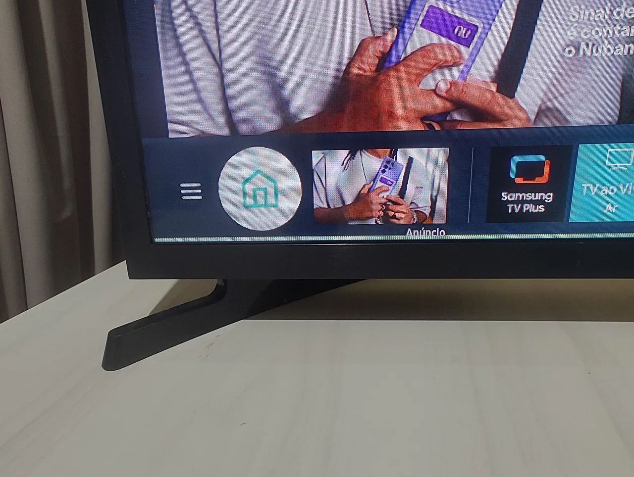 Smart TV Samsung 32 polegadas HD Led com pequena avaria  - Foto 5