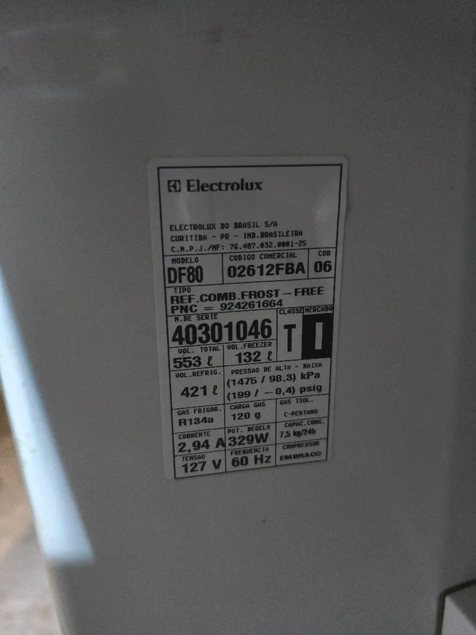 ?Geladeira Electrolux 420 litros com garantia ? - Foto 2