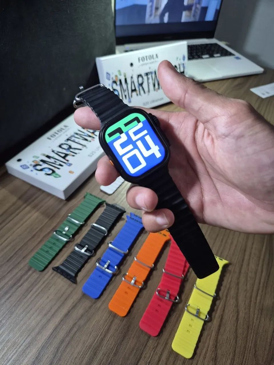 Smartwatch S20 ULTRA + 7 pulseiras - Foto 2