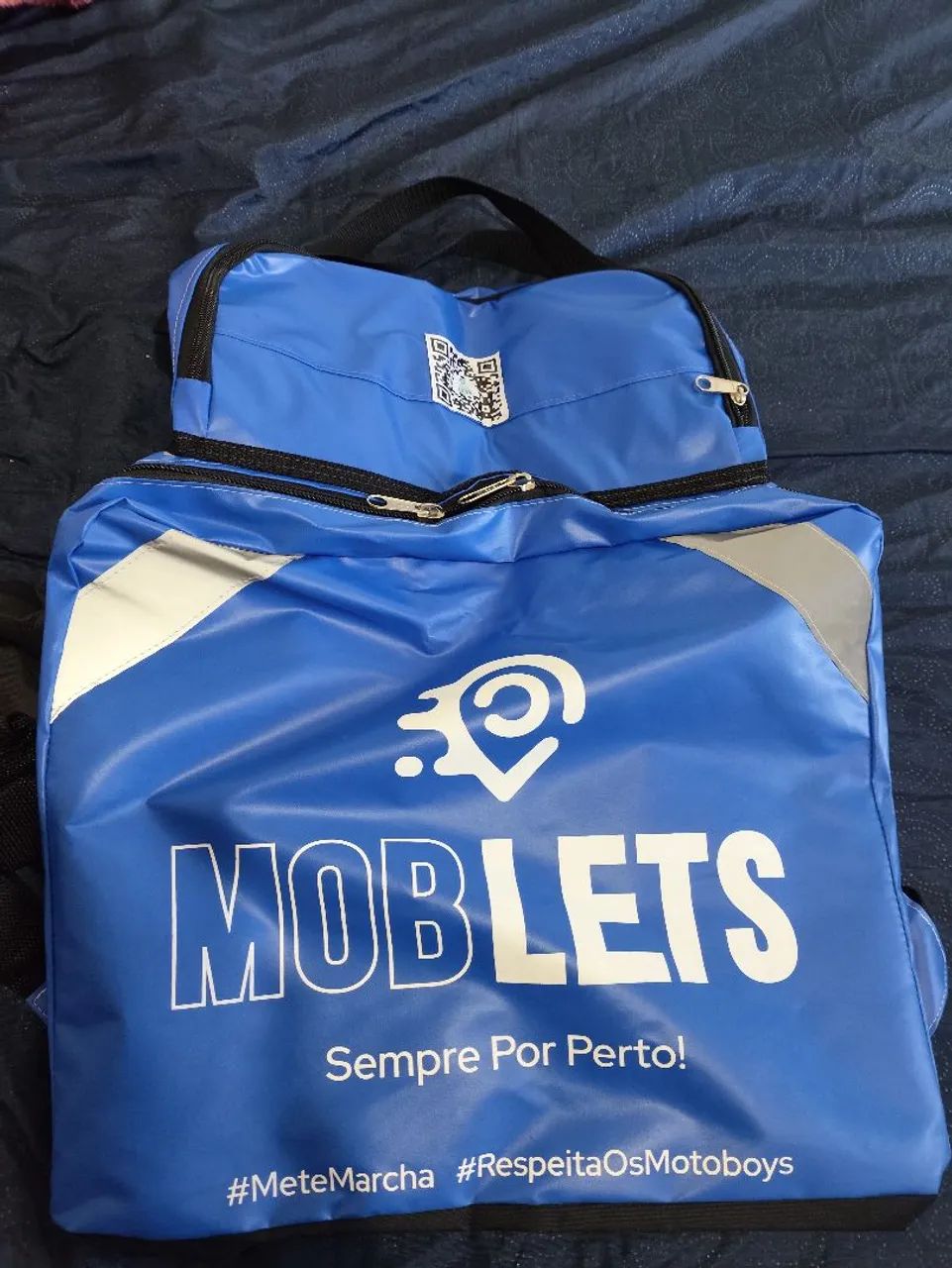 Capa bag pra moto boy