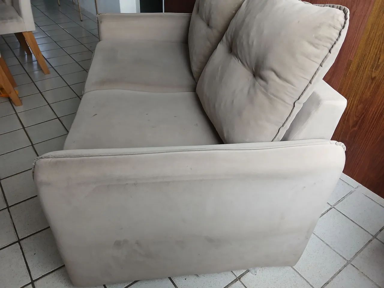 Sofá 1,50m camurça  - Foto 2