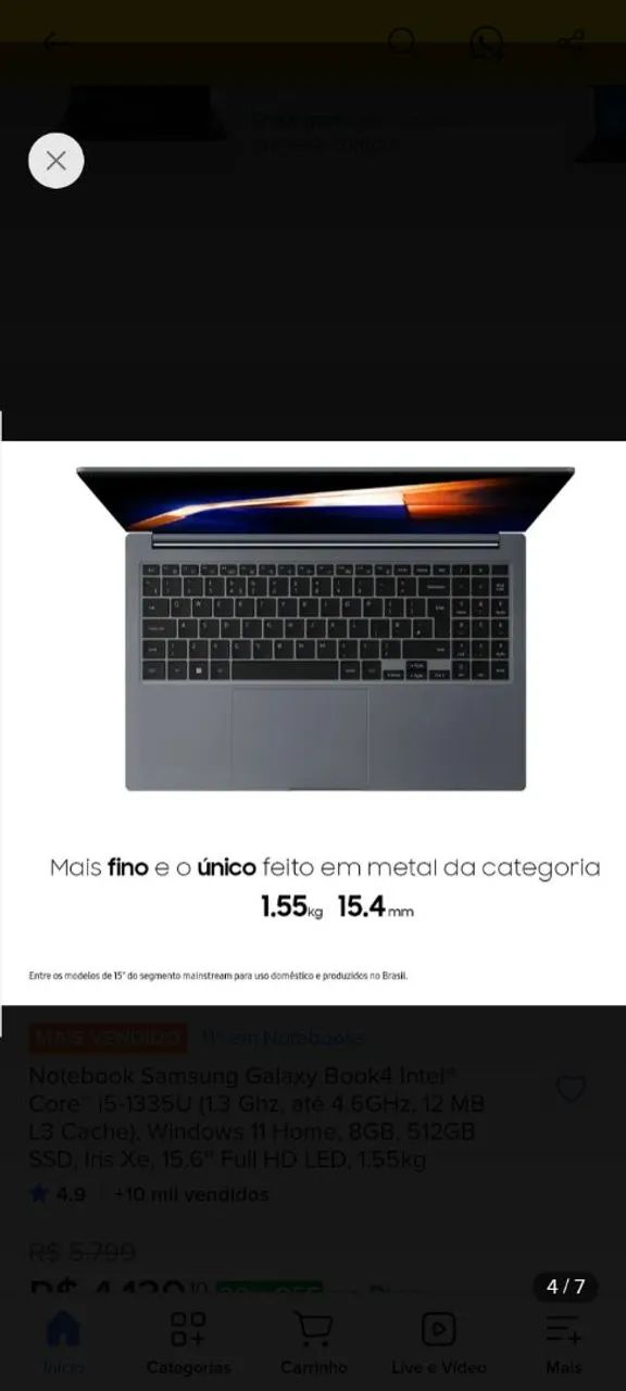 Vende Notebook  - Foto 2