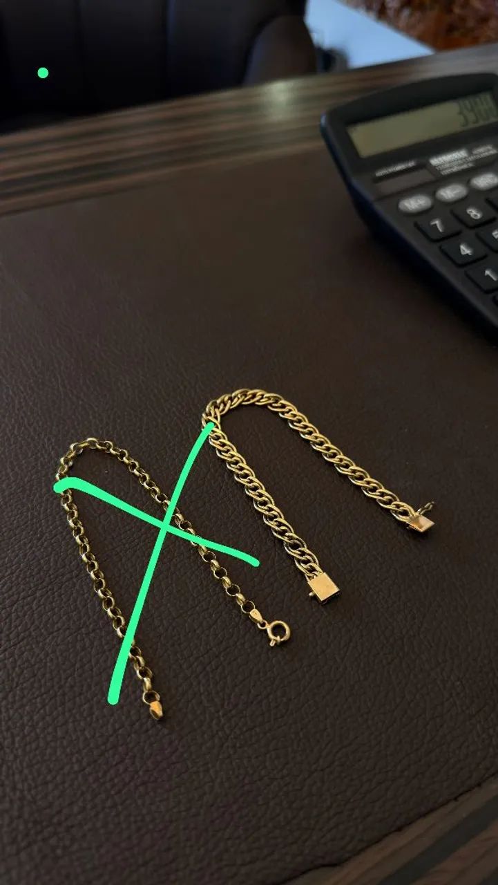 Pulseira ouro 18k 7grama - Foto 3