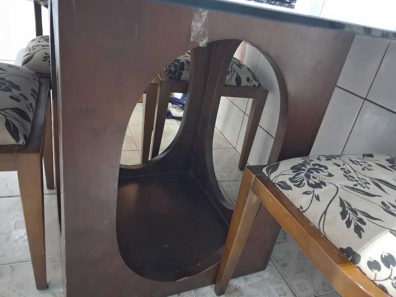Mesa de jantar com 6 cadeiras - Foto 3