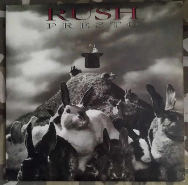LP Vinil Rush Presto (1989) EX VG+ Com Encarte