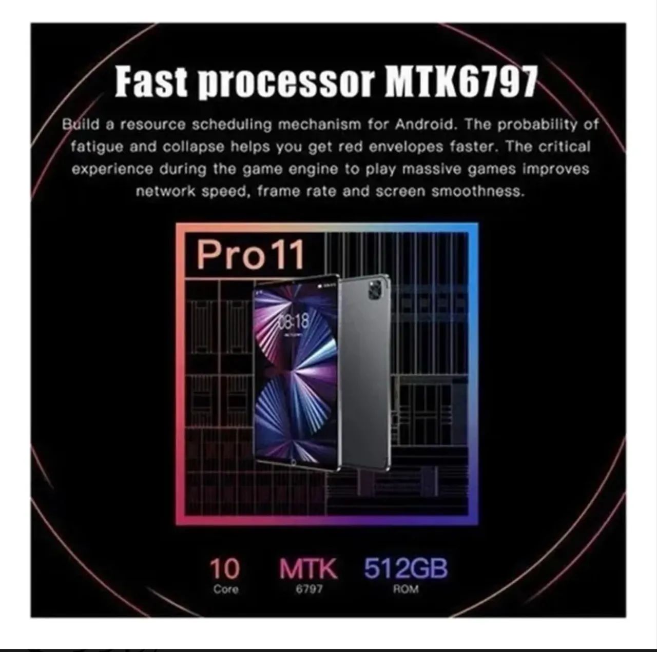 Tablet Inteligente Android 11pro 12+512gb De 10 Polegadas  - Foto 5