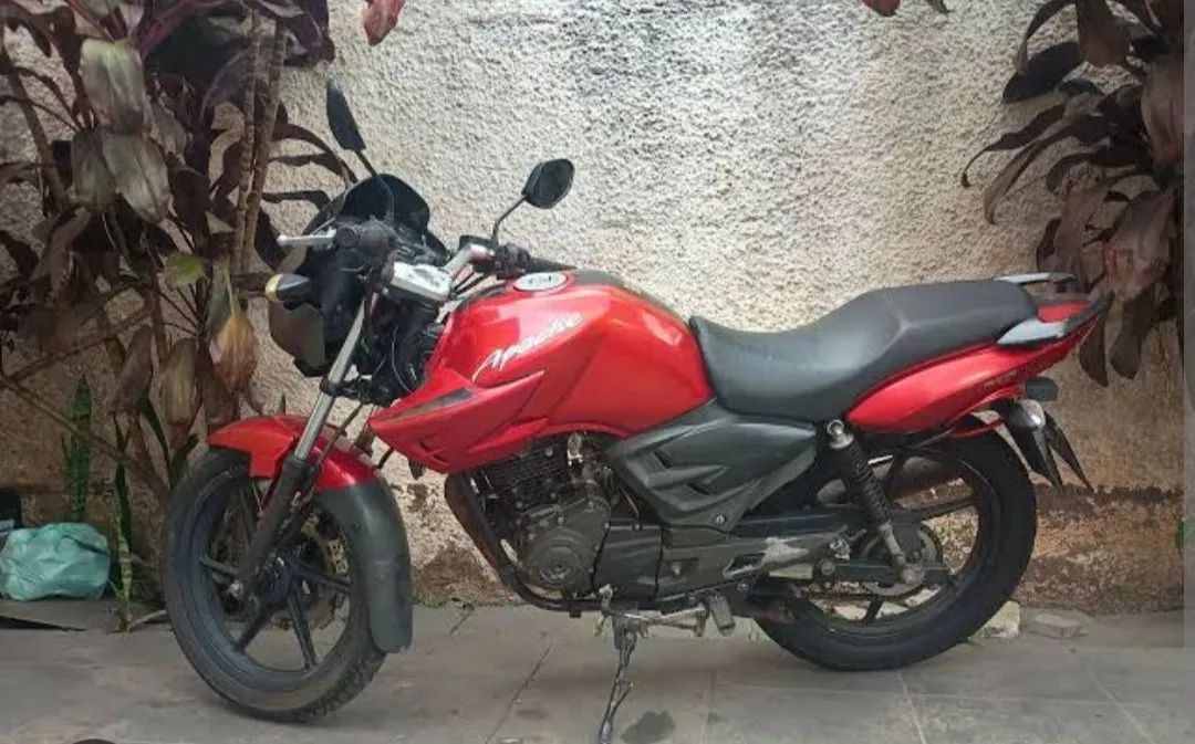 Moto apache vermelho 