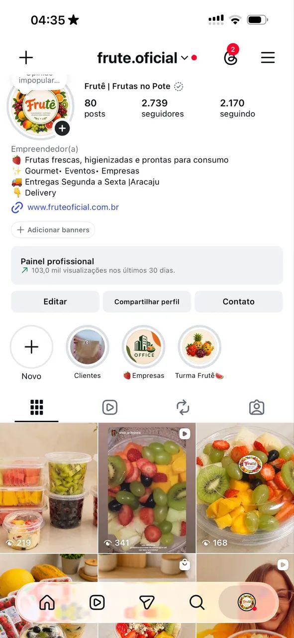 Passo Negócio pronto para operar | Marca + Site + Instagram