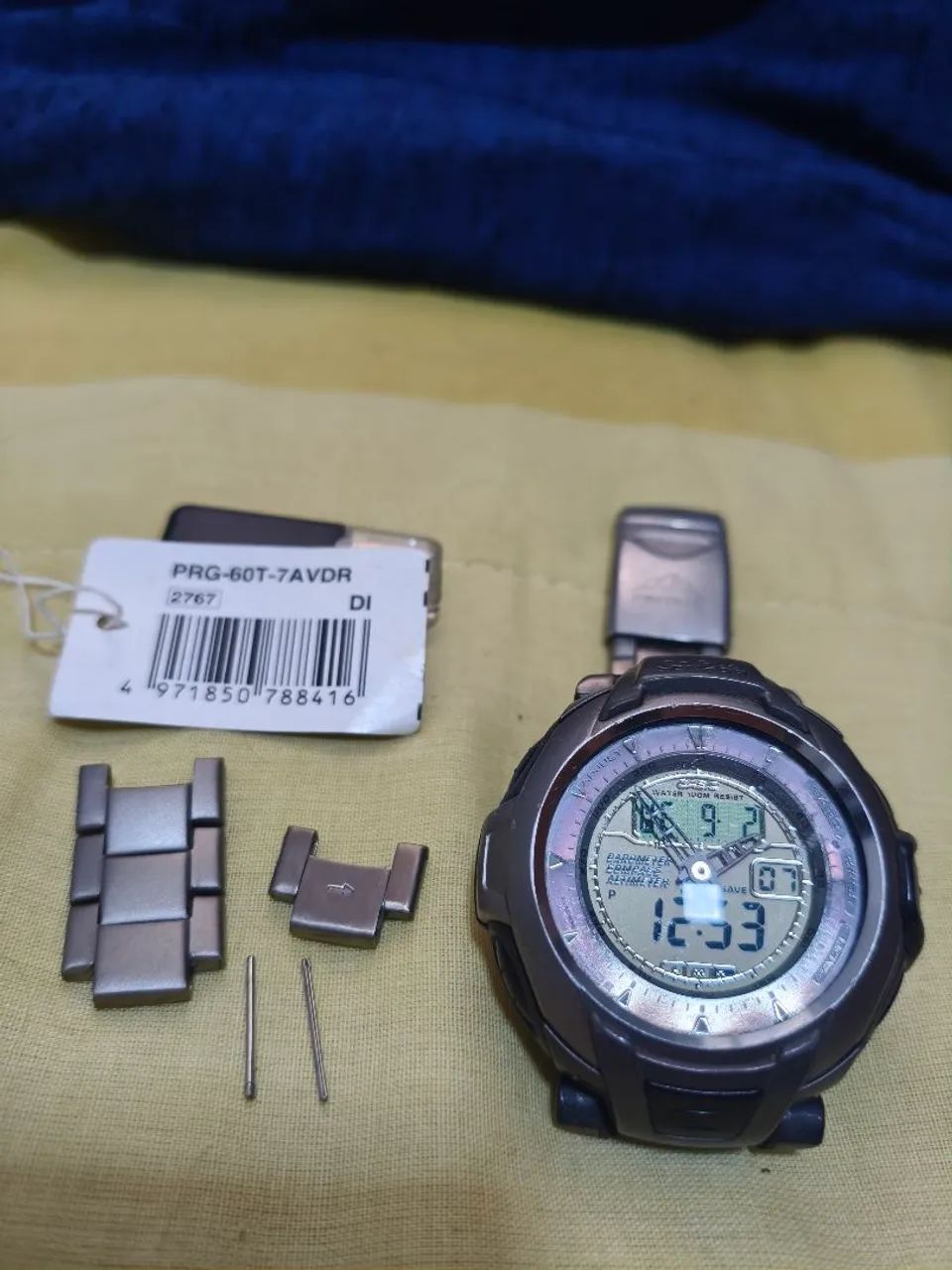 Relógio Casio Protrek prg 60T - Foto 2