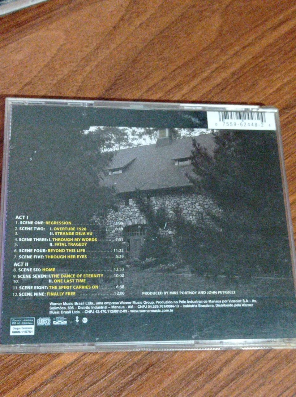 CD Dream Theater - Metropolis pt2: Scenes From a Memory  - Foto 4