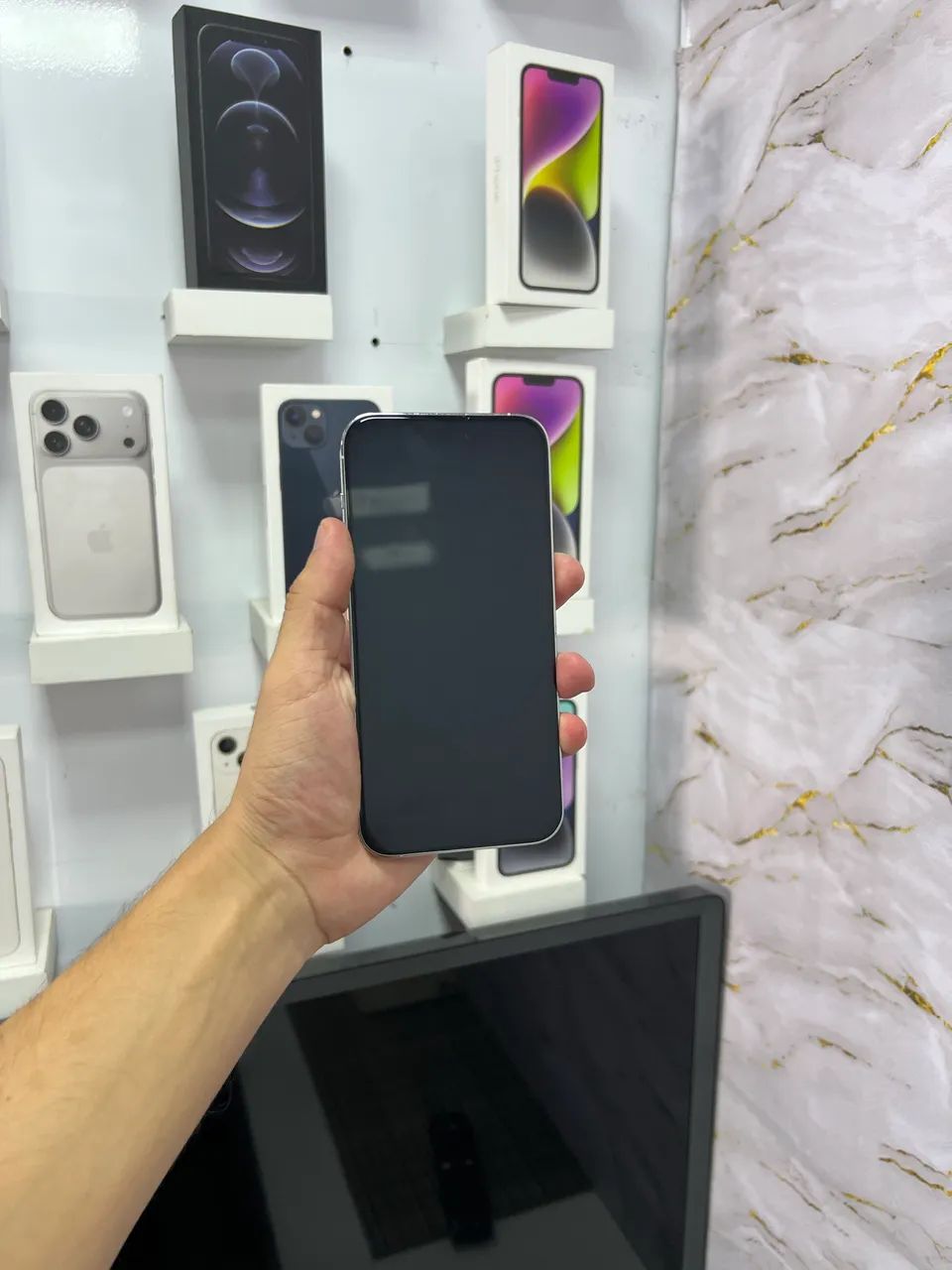 IPhone 14 Pro Max - 128GB ( Branco )  - Foto 5