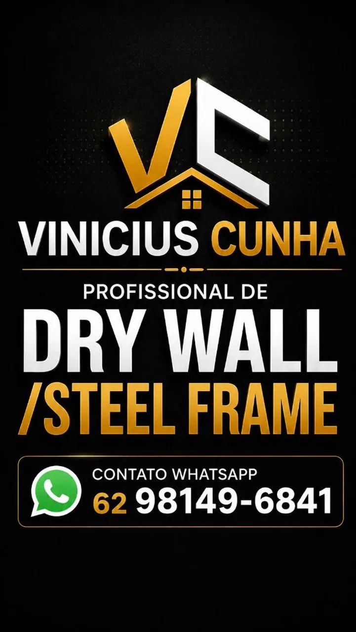 Serviço de dry wall/steel frame 