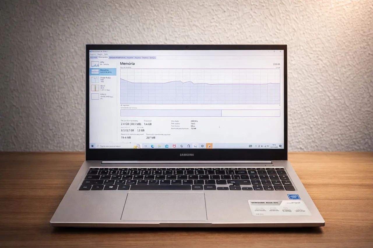 ? Samsung Book E20 - Design Moderno e Excelente Estado