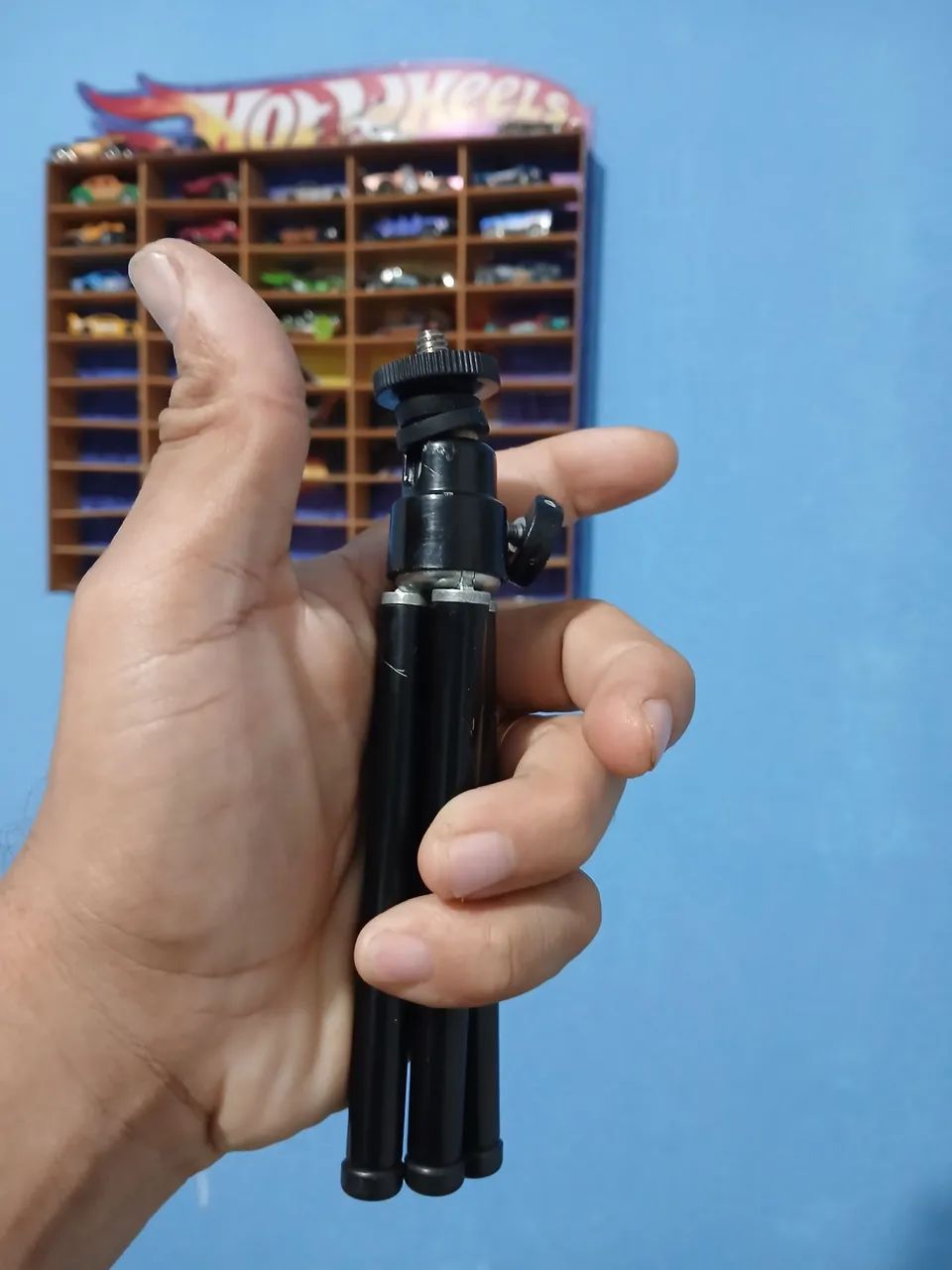 Tripé preto metálico para cameras  - Foto 4